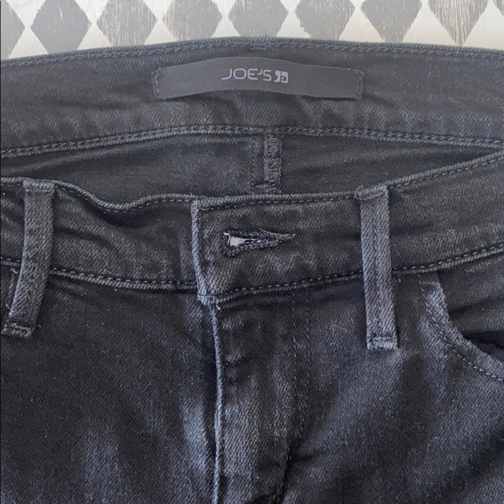 Black Joes Stretch Straight Leg Jeans “Becca” Wash